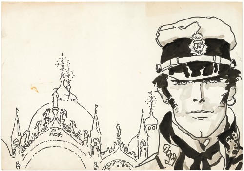 Corto Maltese. Favola di Venezia. Copertina © 1979 Cong SA, Svizzera. Tutti i diritti riservati