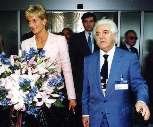 Gerardo Filiberto Dasi con Lady Diana Spencer