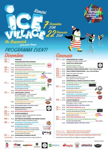 programma ice village