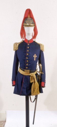 Gurdia Civica di Bologna del 1848, uniforme di ufficiale di cavalleria