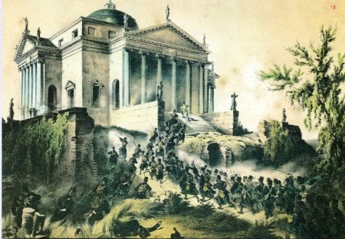 Gli austriaci occupano Vicenza il 10 giugno 1848