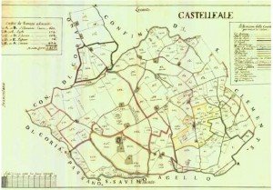 La possessione di Castelleale nel catasto Calindri (762/1764)