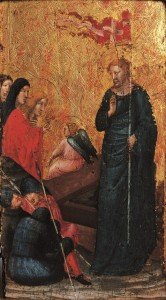 Pietro da Rimini: "Donne al Sepolcro e Resurrezione"