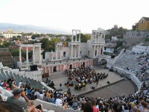 Plovdiv, il teatro romano