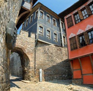 La città vecchia di Plovdiv