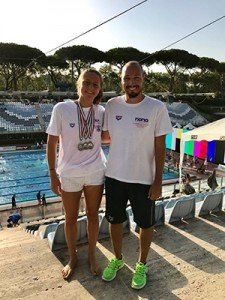 Italiani estivi categoria Roma Mazzoni e tecnico Paolo Zuntini