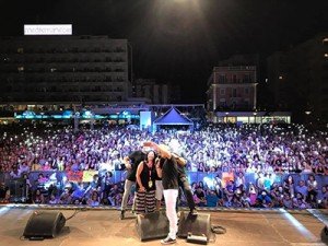 selfie con il sindaco Renata Tosi