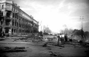 Stalingrado dopo il bombardamento del 23 agosto 1942