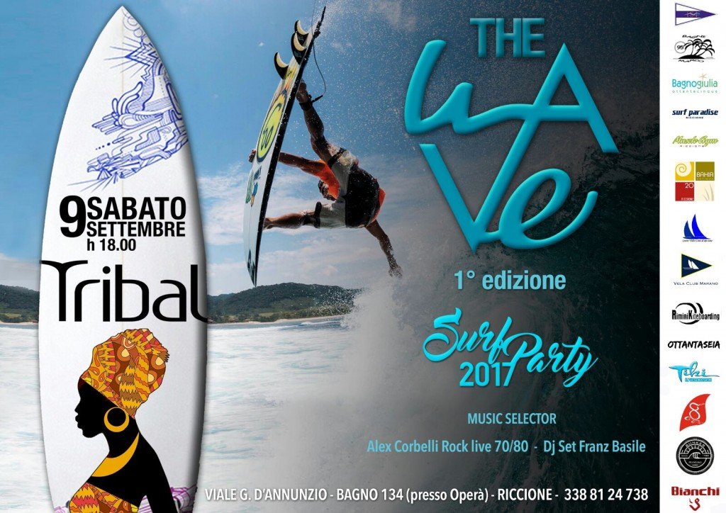 loca Surf Party sabato 9 settembre