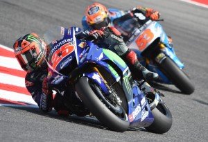 Maverik Vinales in azione