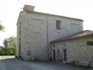 La chiesa di S.Stefano di Gaifa, presso la quale probabilmente sorgeva lo scomparso monastero di S. Angelo